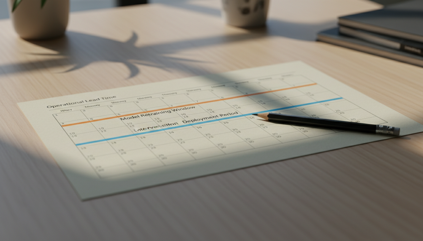 Classification Sensitivity and Operational Lead Time in Churn Forecasting